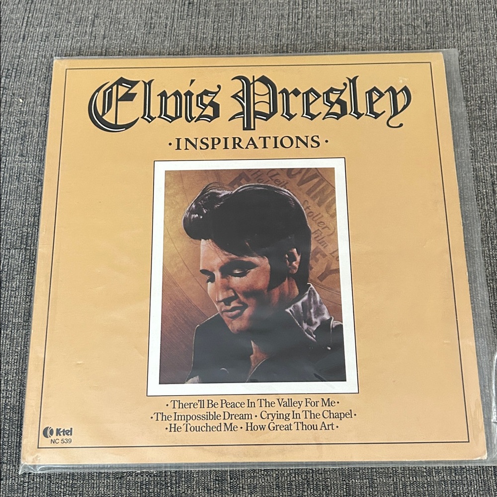 Elvis Presley Inspirations Vinyl LP Gospel Religious Album